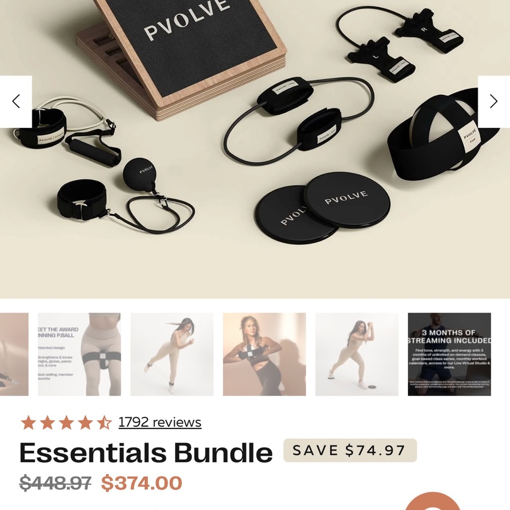 Black Essentials Bundle + Precision and Cushion Mat